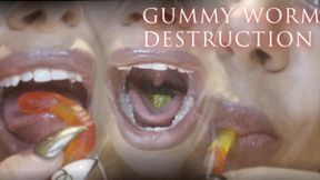 GUMMY WORM DESTRUCTION *HD 720*