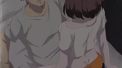 Watch a 2D cartoon of a neighbor from the scond floor getting naughty with a stranger - uncensored anime porn