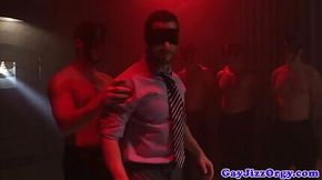 Gay orgy squirting mayhem