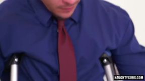 Enormous Ramrod Homo Oral-service With Facial