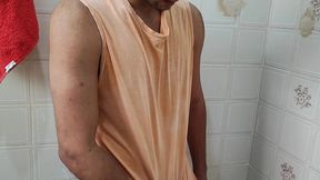 cobra estava sozinho em casa, e foi bater uma punheta