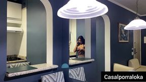 karen oliver se vinga da amiga safada.colocando ela para foder com dois negao enquanto ela coxila: