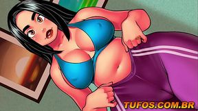 Apresentando Giselle, uma ex-modelo bunduda - Donas de Casa Voluptuosas Epis&oacute_dio 3 (COMPLETO)