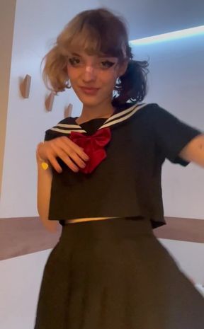 Cute Teen in Uniform