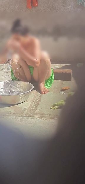 Memorable moment from &quot;The stepbrother saw his older stepsister bathing in the open bathroom&quot;