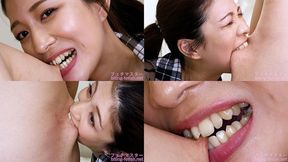 Minaho Ariga - Biting by Japanese cute girl part2 - 1080p