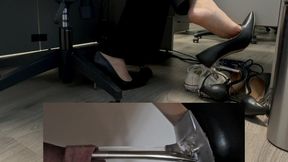 Crystal heels