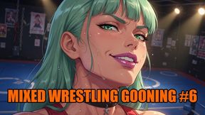 Mixed Wrestling Gooning #6: Queen's Crushing Mat Goon Trance