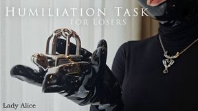 Demütigende Aufgabe für Loser - Humiliation Task for Losers