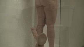 Sexy shower masturbation