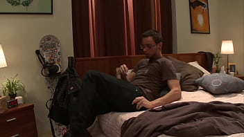 She takes it into her mouth and then gets her slut hole crammed full of the fat, hard dick