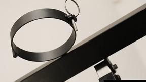 ”Horny hottie Natalia C masturbates in this BDSM room”