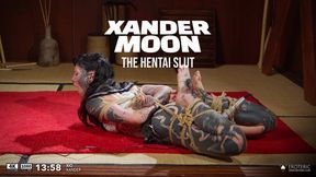 Xander Moon the hentai slut (4K): bondage orgasms