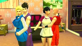 Videl Betrays Gohan in Steamy Dragon Ball Hentai Affair with N.R.O 18