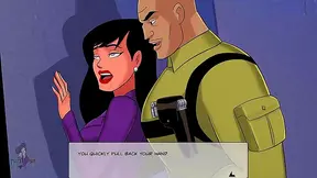 Batgirl & Starfire Tease Pussy in Public for Justice League Heroes