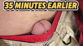 Pelacur gay amatir Inggris memuja penis besar berwarna merah sebelum melakukan penetrasi creampie pada bokong montok mereka.