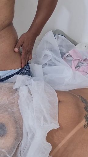 Doctor’s Orders Fucking My Hairy Pussy on the Exam Table