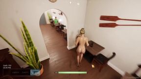 Sensual island conquest destroyed by oiled big dick futa animation cumshot