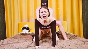 Pigtail Blowage From Stepbrother Before Rough Doggystyle Creampie With Spooky Boogie