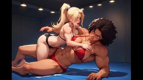 Female Wrestling Confessions #4B: Muscles and Mayhem on the Mat (Animated)