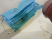 Pee on covid mask, nice smell now ;)