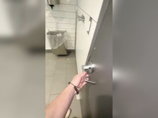 I noticed him watching… then that guy followed me inside the washroom