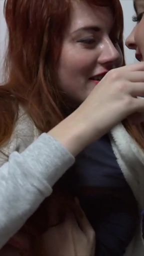 Captivating moment from &quot;Christmas mega orgy&quot;