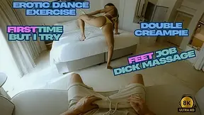 My First Time But I Try Exotic Dance Exercise