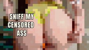 Censored for BETAS Ass Worship Ass Smelling Loser Denial with Pixels Closed Captions Femdom POV Lucy Spanks