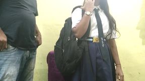 Student Mummbai Ashu Sucks Small Cock of Teacher and Gets Fucked by Him
