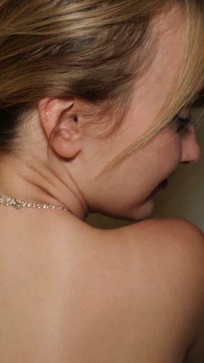 Crazy hot sex with Ann Joy after dinner. She's so so sensual in this homemade porn.   Clip 1