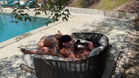 behind the scene massage fuck with cherry devivre