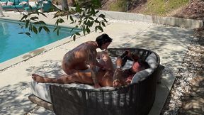 behind the scene massage fuck with cherry devivre