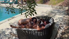 behind the scene massage fuck with cherry devivre