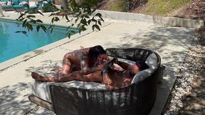 behind the scene massage fuck with cherry devivre