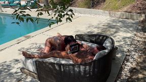 behind the scene massage fuck with cherry devivre