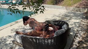 behind the scene massage fuck with cherry devivre