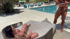 behind the scene massage fuck with cherry devivre