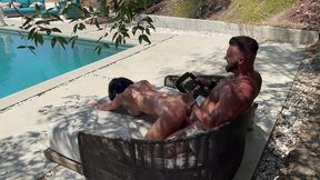 behind the scene massage fuck with cherry devivre