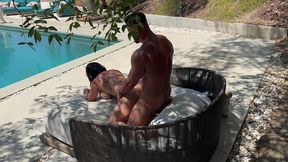 behind the scene massage fuck with cherry devivre