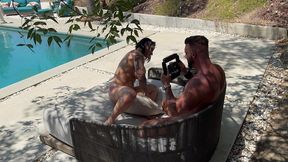 behind the scene massage fuck with cherry devivre