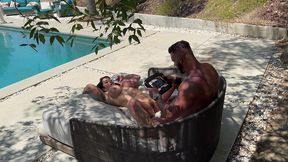 behind the scene massage fuck with cherry devivre