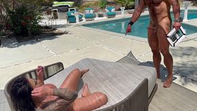 behind the scene massage fuck with cherry devivre