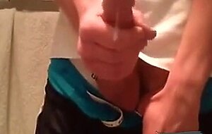 Twink Masturbating in Undies