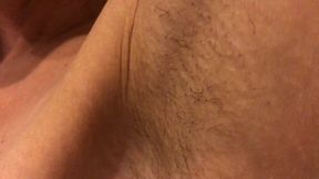 Shaving My Hairy Armpits and Pissing