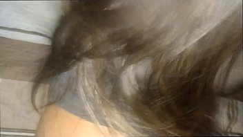 Submissive wife moans while obeying her husband's every command