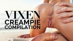 Raunchy Bimbos Gobble Cum-Drizzled Dongs in Steamy Vixenplus Orgy Frenzy