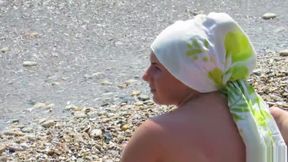 Nice Tits Bikini beach Teens Tanning Topless Voyeur HD Video