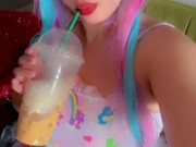 Needy Streamer Overload OMG Angel Kawaii Kangel Cosplay