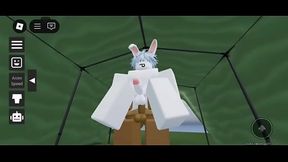 Follando cerca de un campamento